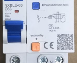 Aptomat chống rò RCBO loại NXBLE
