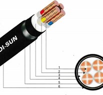 Cáp ngầm 4 ruột - DSTA 4x