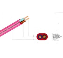 Dây đôi mềm dẹt Ôvan - VCTFK 2x