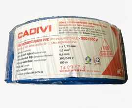 Dây đơn cứng ruột đồng - VC